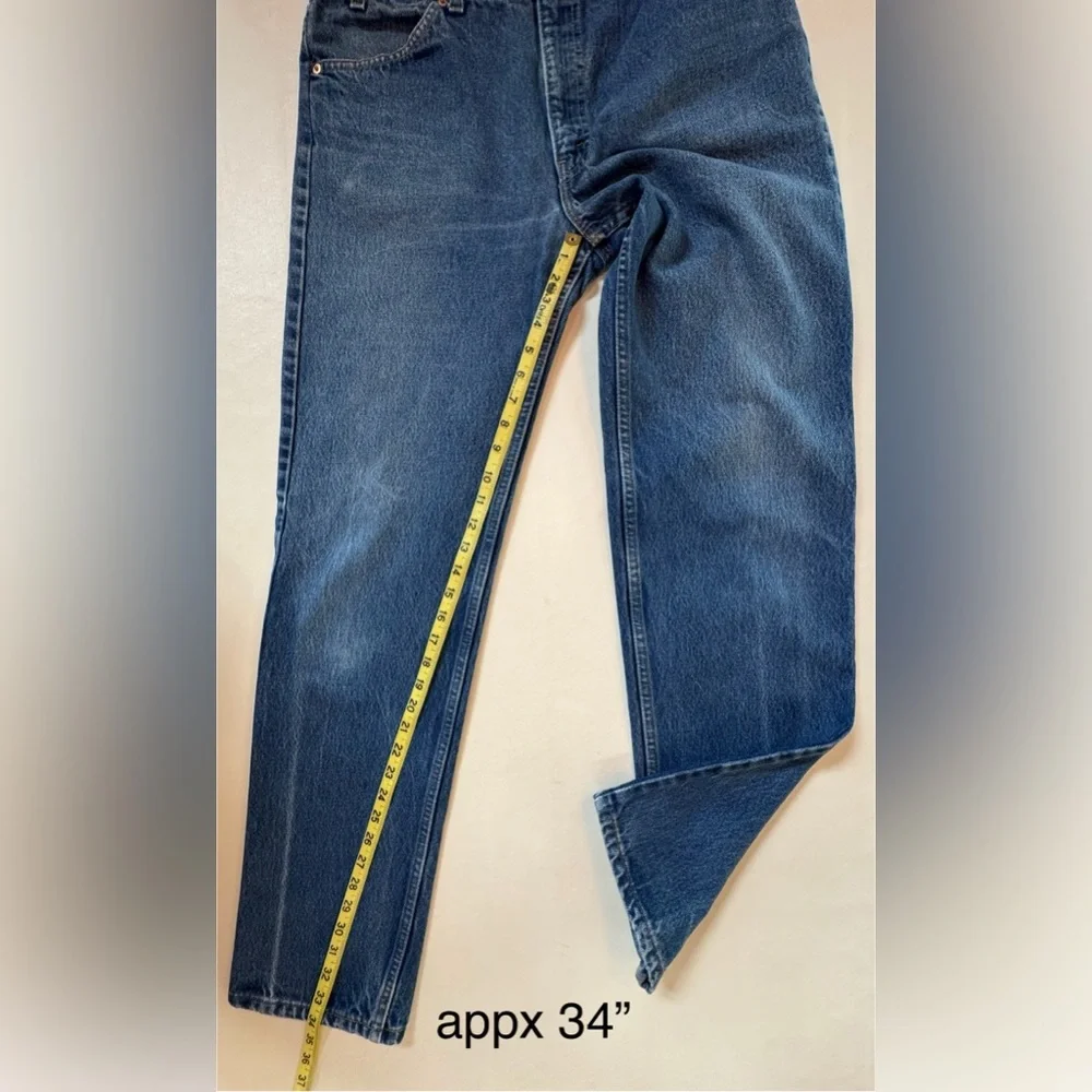 LEVI’s Vintage 506 Orange Tab Straight Leg Rare 4-Pocket Men’s Jeans (W38 L34)